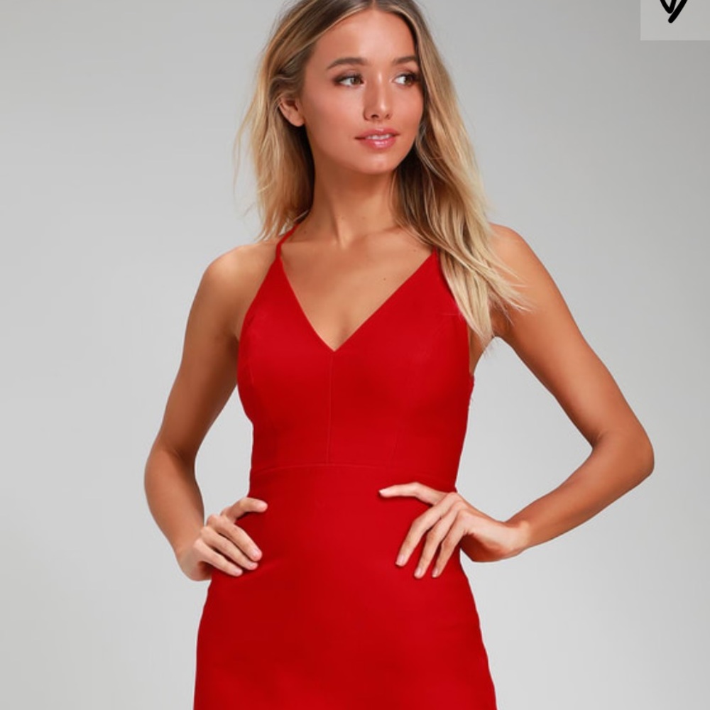 NWT✨ Lulu’s “Only Want You” Midi Dress